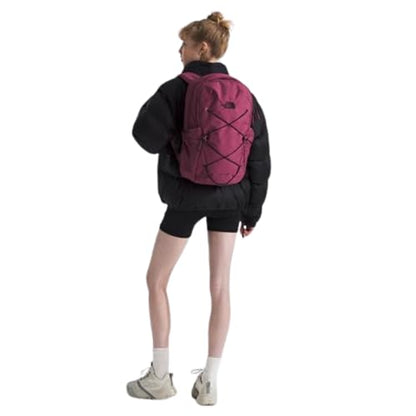 THE NORTH FACE Women's Jester Everyday Laptop Backpack - PFAS Free, Cyber Berry Dark Heather, One Size - color: Cyber Berry Dark Heather