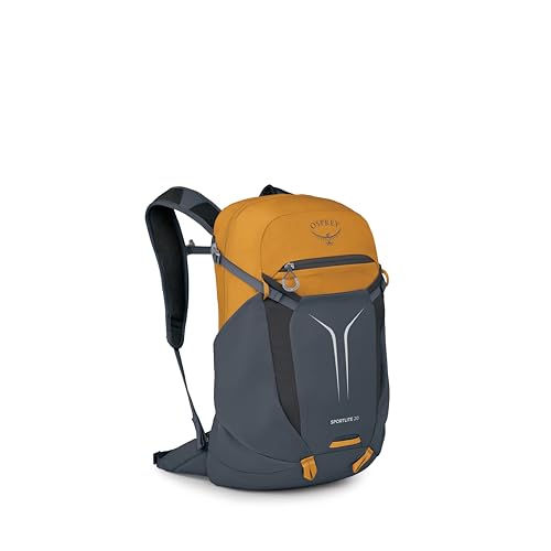 Osprey Sportlite 20L Lightweight Hiking Backpack for Men and Women - Everyday Hiking Bag - Travel Daypack, Tungsten Yellow - color: Tungsten Yellow, style: 20l