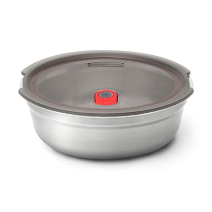 BLACK + BLUM Lunch Bowl - Reusable Meal Prep Containers for Picnic & Camping - Microwavable Stainless Steel Lunch & Dinner Food Storage Box with Leak Proof Lid - Dishwasher & Oven Safe - 650ml - size: Small Bowl (650ml)
