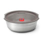 BLACK + BLUM Lunch Bowl - Reusable Meal Prep Containers for Picnic & Camping - Microwavable Stainless Steel Lunch & Dinner Food Storage Box with Leak Proof Lid - Dishwasher & Oven Safe - 650ml - size: Small Bowl (650ml)