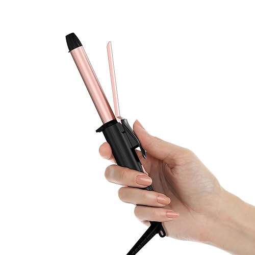 Travel Size Curling Iron Dual Voltage 100-240V, Mini Curling Iron for Short Hair with 1/2 Inch Barrel, Ceramic Mini Hair Curler with Keratin & Argan Oil Infused, Travel Hair Curler with Storage Bag - size: 1/2 Inch