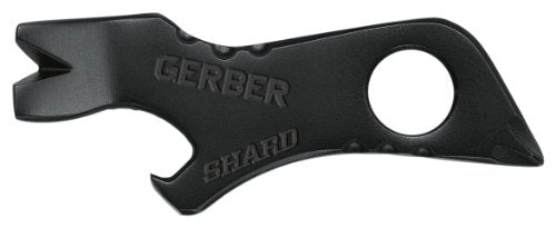 Gerber Gear Shard Keychain - Multitool Keychain with Bottle Opener, Screwdriver, and Wire Stripper - EDC Gear and Equipment - Black - style: 7-in-1 Multi Tool Keychain - Black