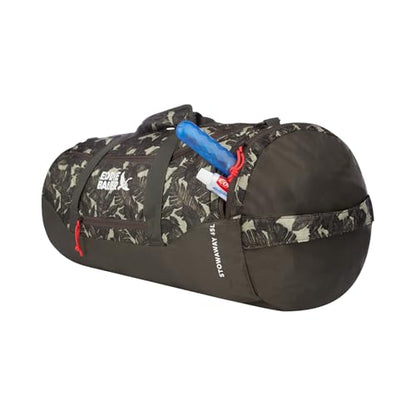 Eddie Bauer Stowaway Packable Duffel Bag | Travel | Foldable | Lightweight | Durable | Ripstop Polyester - color: Dark Loden