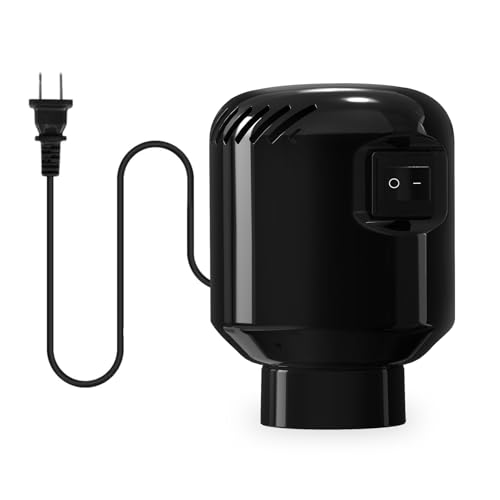 Electric Pump for Vacuum Storage Bags Travel Vacuum Pump for Various Vacuum Seal Bags Portable Vacpack Air Pump for Compression Clothing Blanket Luggage Black (Storage Bag Not Included) - color: Black