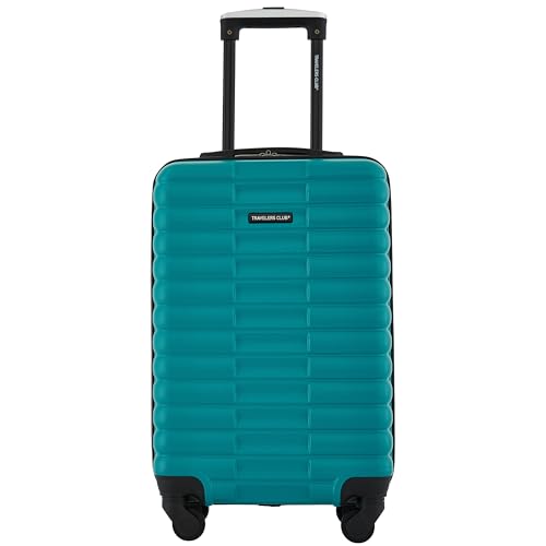 Travelers Club 22-Inch Gilroy Rolling Hardside Carry-On Luggage, Teal Blue - color: Teal Blue, size: 22-Inch