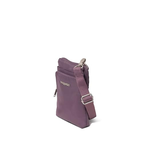 Baggallini Women's Securtex Anti-theft Activity Crossbody Bag - color: Misty Purple