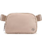 Pander Everywhere Belt Bag for Women, Fashion Waist Packs, Crossbody Bags, Everywhere Belt Bag with Adjustable Strap (Raw Linen). - color: Raw Linen Beige