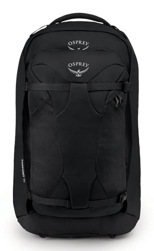 Osprey Farpoint 70L Men's Travel Backpack, Black - color: Black, size: 70L