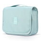 Mossio Hanging Toiletry Bag - Large Cosmetic Makeup Travel Organizer for Men & Women with Sturdy Hook - color: 01-Sky Blue