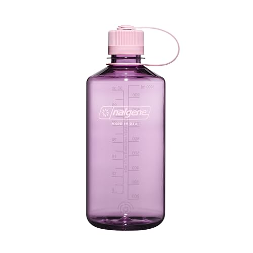 Nalgene 32 oz Narrow Mouth Water Bottle | BPA-Free, Durable & Leak Proof, Lightweight Bottle for Hiking, Gym & Travel, Cherry Blossom - color: Cherry Blossom, size: 32 Ounces