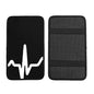 Airplane Pilot Heartbeat Universal Center Console Armrest Cover Pad Car Armrest Protector for Most Cars, Suvs & Trucks, Cushion with Easy Installation