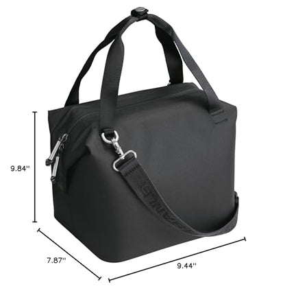 Stanley All Day Julienne Soft Cooler Bag and Lunch Box | Insulated Travel Bag with Zipper | BPA-Free - color: Black, style: Mini