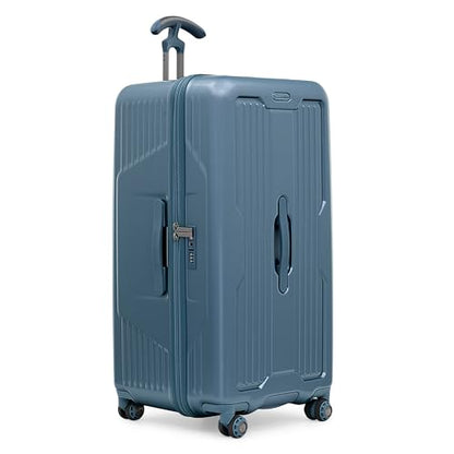 Traveler's Choice Ultimax II Polycarbonate Hardside Luggage with Spinner Wheels, Teal, 31-Inch Large Trunk - color: Teal, size: 31-Inch Large Trunk