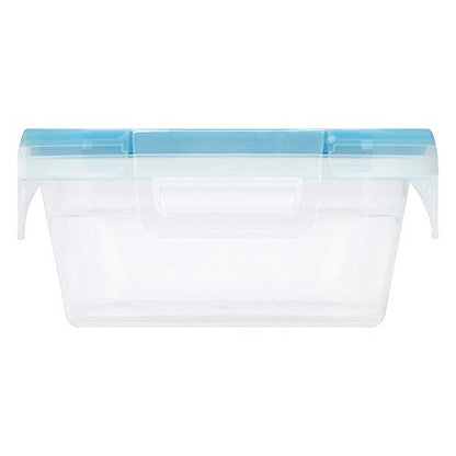 Snapware Plastic Total Solutions (5-Pack, 3 Cup) Food Storage Containers Set, Airtight & Leakproof Plastic Locking BPA-Free Lids Tupperware, Freezer Dishwasher Microwave Safe - size: 5 Pack, style: 3 Cup