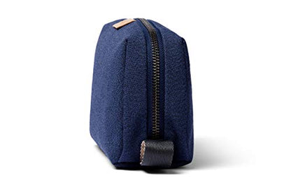 Bellroy Toiletry Kit (Unisex Toiletry Bag, Zipper Closure, Water-Resistant Lining, Toothbrush Sleeve with Magnetic Closure, Internal Mesh Pocket Organization) -Bronze - color: Ink Blue