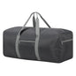 iFARADAY Foldable Duffle Bag for Travel - 75L Large Spare Travel Duffel Bag Lightweight with Trolley Sleeve - Grey - color: Grey