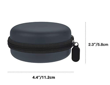 MoKo Storage Box Compatible with Apple Watch Series 11/10/9/8/7/6/5/4/3/2/1/SE3/SE2/SE, Portable Protective Travel Bag Fit iWatch 38mm 40mm 41mm 42mm 44mm 45mm 46mm Airpods Pro/3/2/1, Space Gray - color: Space Gray