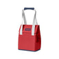 YETI Daytrip 14L Insulated Soft Cooler Tote Bag - color: Rescue Red/Navy/White