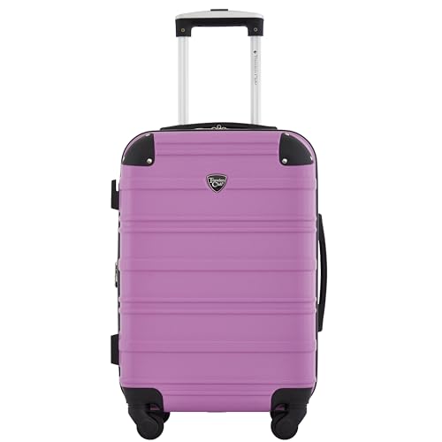 Travelers Club Phoenix Luggage, Mulberry, 22-Inch Carry-On - color: Mulberry, size: 22" Carry-On