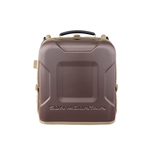 Sun Mountain Kube Golf Travel Bag, 2-Wheel Rolling System-Compact Storage Case - color: Java Sand Camo