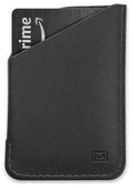 Modern Carry Leather Minimal Card Holder, Minimalist Wallet for Men & Women, Thin Credit Card Holder, Small Business Card Holder, Card Holder Wallet, Front Pocket Card Wallet - Magnum (Black) - color: Black
