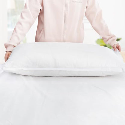Nanaborn Disposable Bed Sheets for Travel 4 Piece Hotel Portable Sheet Quilt Cover Pillowcases for Business Trip Bedding Kit