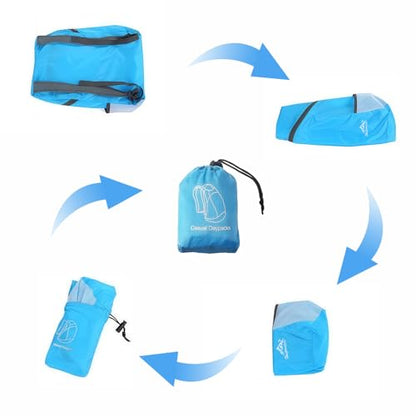 Ultra Lightweight Travel Foldable Backpack,Water Resistant Reusable Hiking Daypack for Camping Outdoor for Women&Men - color: Pink