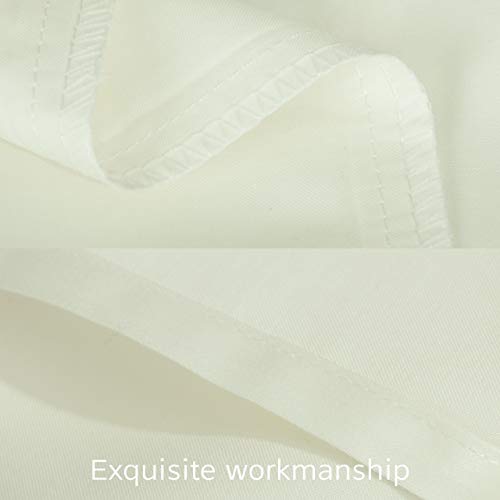 NTBAY Egyptian Cotton Toddler Pillowcases - Set of 2 - Travel Pillow Cases - 500 Thread Count Cotton 13x18 Pillow Covers - Envelope Closure Nursery Pillowcases, 13x18 Inches, Ivory - color: Ivory