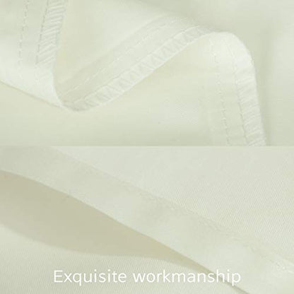 NTBAY Egyptian Cotton Toddler Pillowcases - Set of 2 - Travel Pillow Cases - 500 Thread Count Cotton 13x18 Pillow Covers - Envelope Closure Nursery Pillowcases, 13x18 Inches, Ivory - color: Ivory