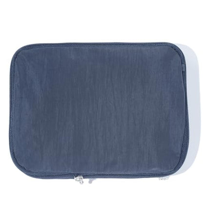 Baggallini Compression Cube 3-piece set - Lightweight Compression Packing Cubes for Travel - color: French Navy