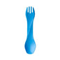 humangear GoBites Uno | Travel & Camping Utensils | Portable & Convertible Dining Ware | Multi-Functional Spork, Light Blue - color: Light Blue