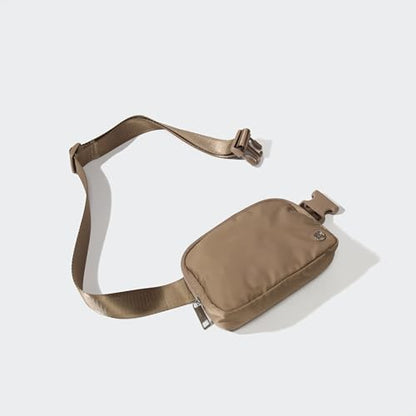 Pander Everywhere Belt Bag for Women, Fashion Waist Packs, Crossbody Bags with Adjustable Strap (Gray Brown) - color: Gray Brown