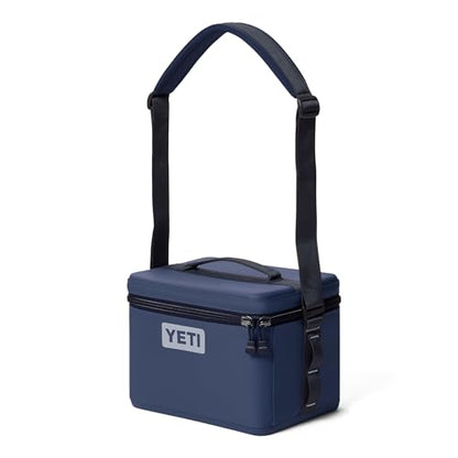 YETI Daytrip 9L Insulated Soft Cooler Lunch Box, Classic Navy - color: Classic Navy