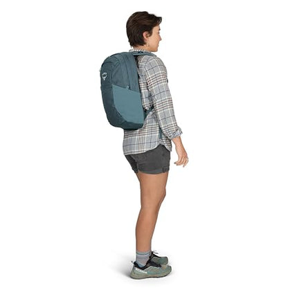 Osprey Farpoint Fairview Travel Daypack for Men and Women - Carry On Personal Item Backpack with Laptop Sleeve, Cascade/Torrent Blue - color: Cascade Torrent Blue