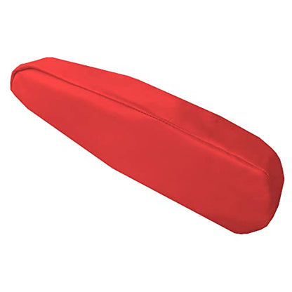 FH Group Premium Faux Leather Armrest Cover Semi-Universal Fit, One Pair, Set of 2 Red - color: Red, style: Armrest Cover