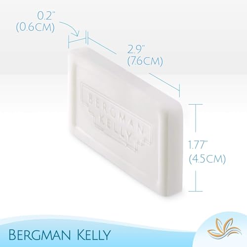 Bergman Kelly - Hotel Toiletries Bundle - Tropical Waterfall, 1 oz each, 18800 pcs - 4-Piece Set: Rectangular Bar Soap, Shampoo, Conditioner & Body Lotion (4700 each) - Bulk Mini Guest Amenities - size: Full Pallet (18800 Pieces)
