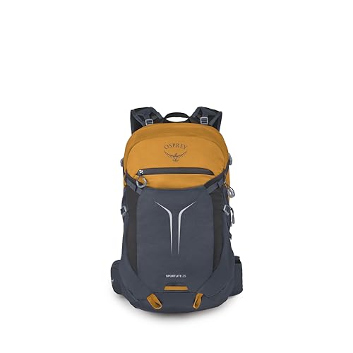 Osprey Sportlite 25L Lightweight Hiking Backpack for Men and Women - Everyday Hiking Bag - Travel Daypack, Tungsten Yellow - color: Tungsten Yellow, style: 25l