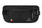 Alpha Keeper Money Belt for Travel Men Hidden RFID Passport Holder - color: Black