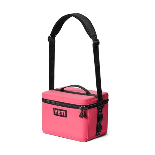 YETI Daytrip 9L Insulated Soft Cooler Lunch Box, Tropical Pink - color: Tropical Pink