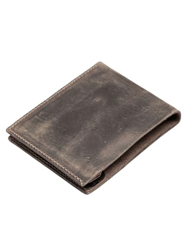 Handcrafted Genuine Leather Wallets, Minimalist Cardholders, and Passport Covers, Handmade Gift - color: Chestnut, style: Snap Wallet