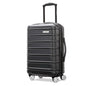 Omni 2 Airline Approved Carry-On Luggage – Stress-Free Size Meets 22x14x9" Requirements – For Fast Trips & Avoiding Baggage Fees – Dual 360° Spinner Wheels, USB Power Hub, Expands 1.5” – Black - color: Midnight Black, size: Carry-on Spinner