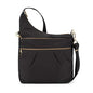 Travelon Anti-Theft Signature 3 Compartment Crossbody Bag - color: Black