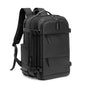 Vacuum laptop bag Compression Backpack Expandable, TSA-Approved Carry-On Water-Resistant Design for Travel with air pump (Built in pump, Large) - color: Built in Pump