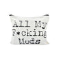 YangQian All My Fuckin Meds Bag for Women Medicine Gifts for Nurse Practitioner Patient Funny Med Bags Organizer Pouch Medicine Canvas Bag with Zipper - color: All My Fucking Meds Style1