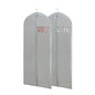 Dress Bags for Gowns Long, 65'' Long Dress Clear Garment Bag(Set of 2, 23.3'' X 65'') - size: Set of 2(23.3" x 65")