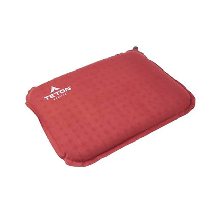Teton Camping Seat Cushion; Stadium Seat; Office Chair; Car Pad; Inflatable, Redwood - color: Redwood