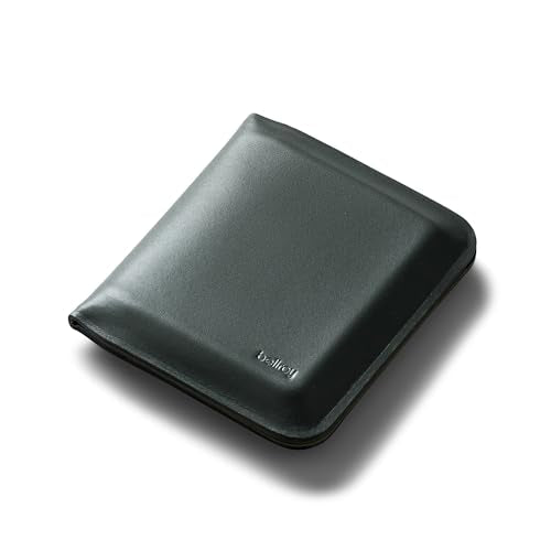 Bellroy Apex Note Sleeve – (Molded leather billfold wallet, RFID protected) - Everglade - color: Everglade