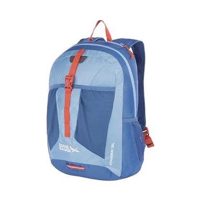 Eddie Bauer Stowaway Packable Backpack | Travel | Outdoor | Lightweight | Foldable | Durable | Ripstop Polyester | 30L - Coast Blue - color: Coast Blue, size: 30L
