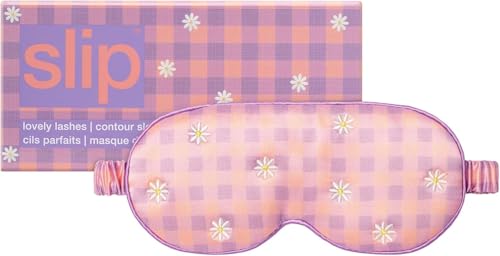slip Pure Silk Contour Sleep Mask: Protect Your Delicate Lashes with Our Innovative, Lash-Friendly Design. Experience Uninterrupted Beauty Sleep with Slipsilk Comfort, 1 Contour Mask, Posie - color: Posie