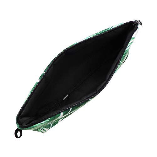Cute Travel Makeup Bag Cosmetic Bag Small Pouch Gift for Women (Leaves) - color: Leaves